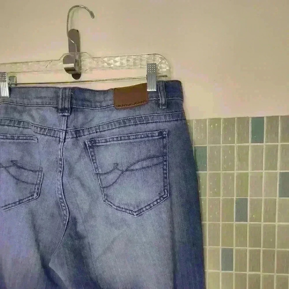 DKNY Y2K Plus Size Low Rise Flare Jeans - Picture 9 of 10